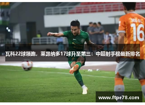 瓦科22球领跑，莱昂纳多17球升至第三：中超射手榜最新排名